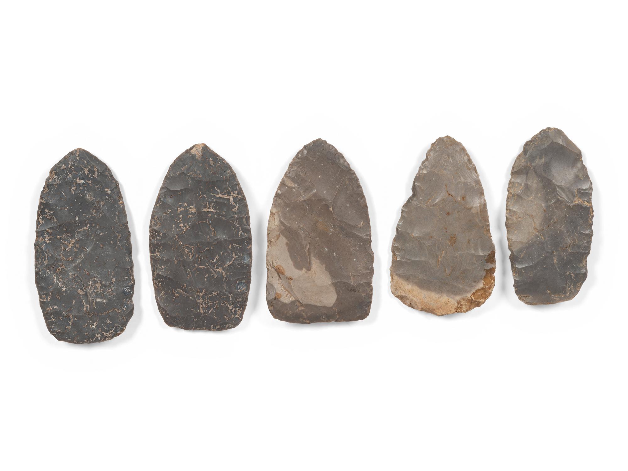 Hornstone Adena Leaf-shaped Blades