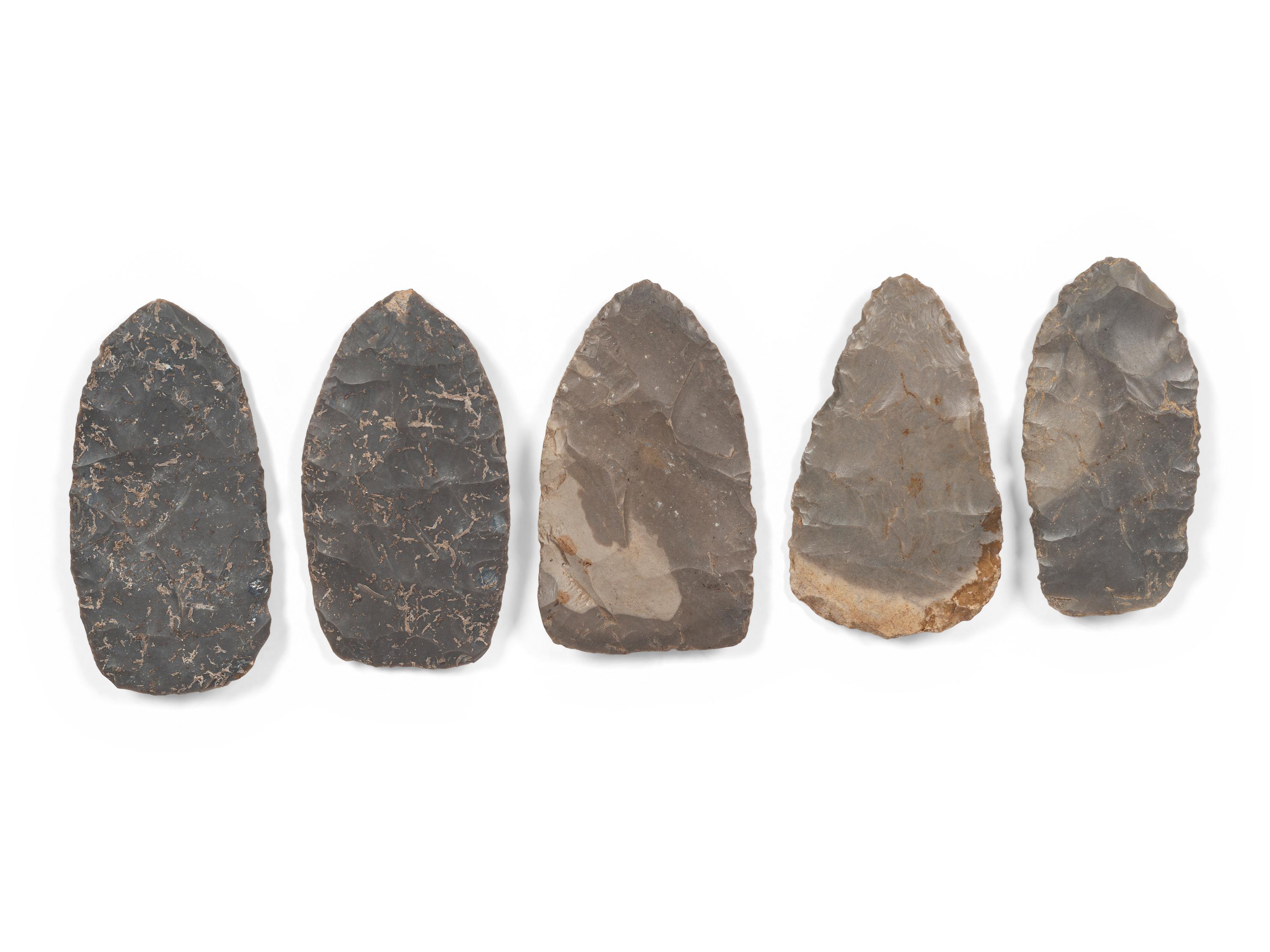 Hornstone Adena Leaf-shaped Blades