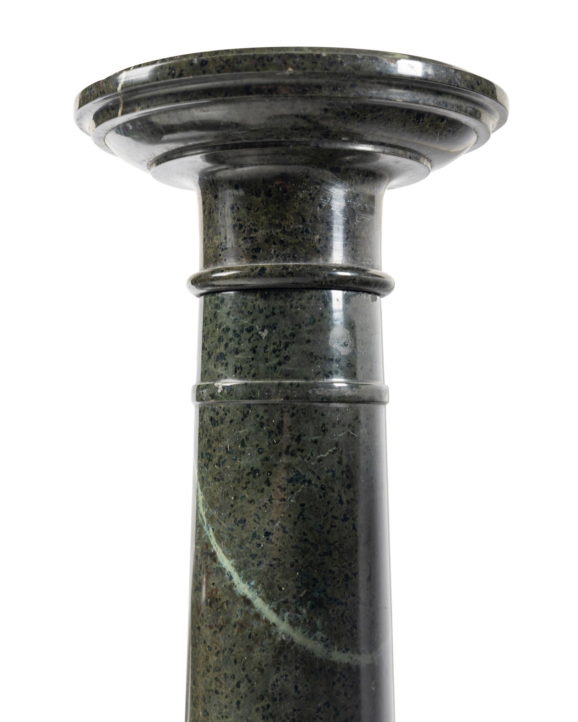 A Continental Marble Pedestal