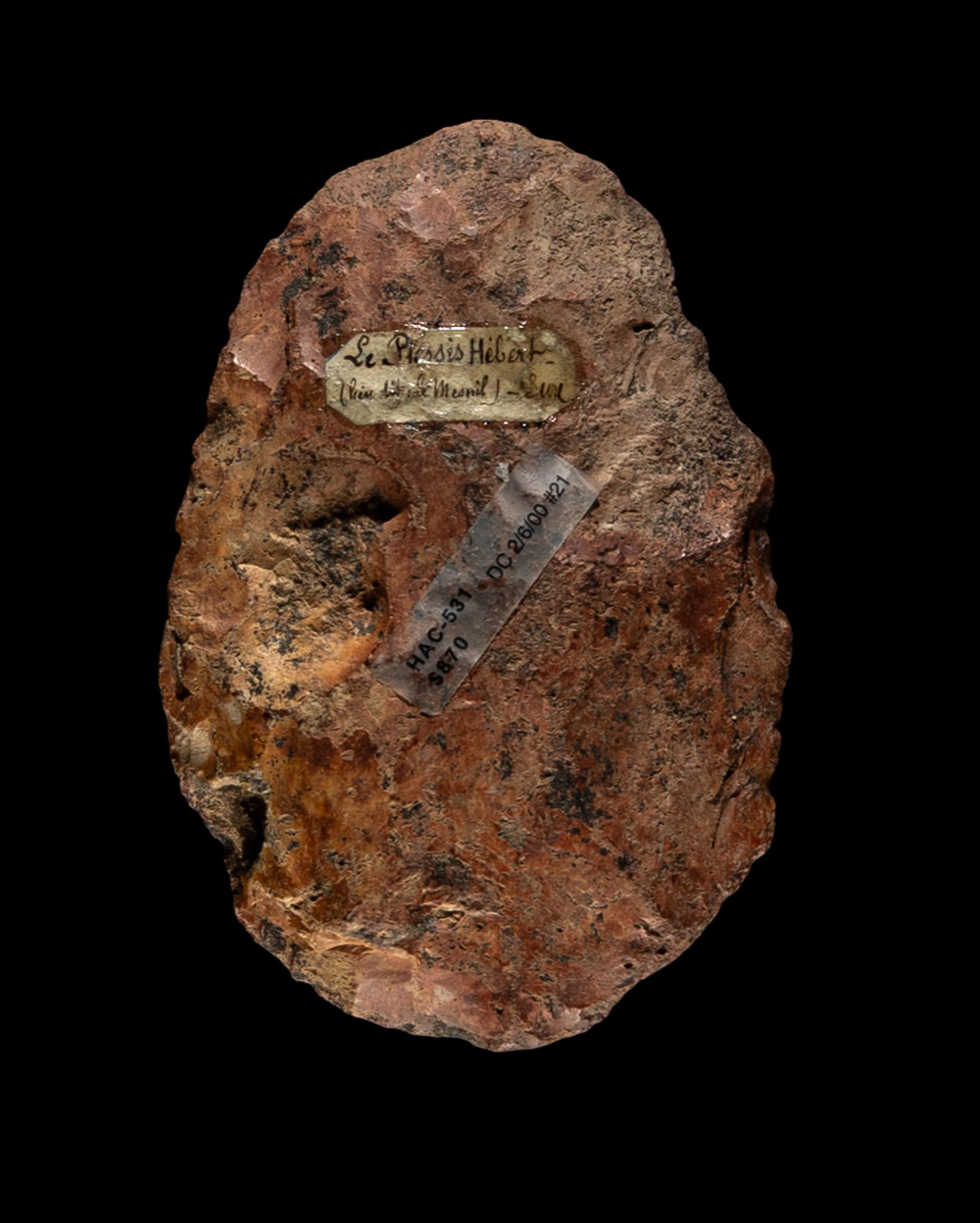 Four Paleolithic Flint Hand Axes