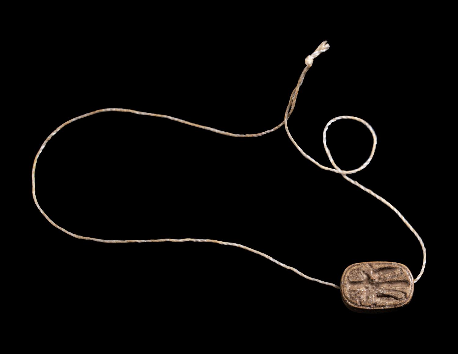 Six Egyptian Faience and Bronze Objects