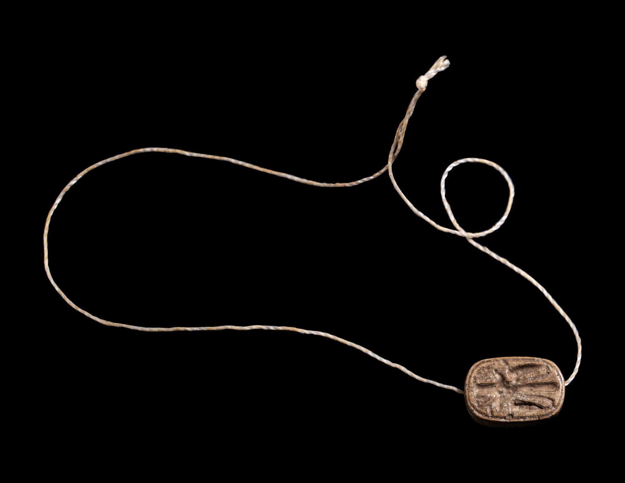 Six Egyptian Faience and Bronze Objects