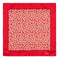 Six Pocket Squares by Hermès, Charvet, and Gianni Versace