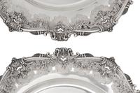 A Victorian Silver Six-Piece Dessert Service