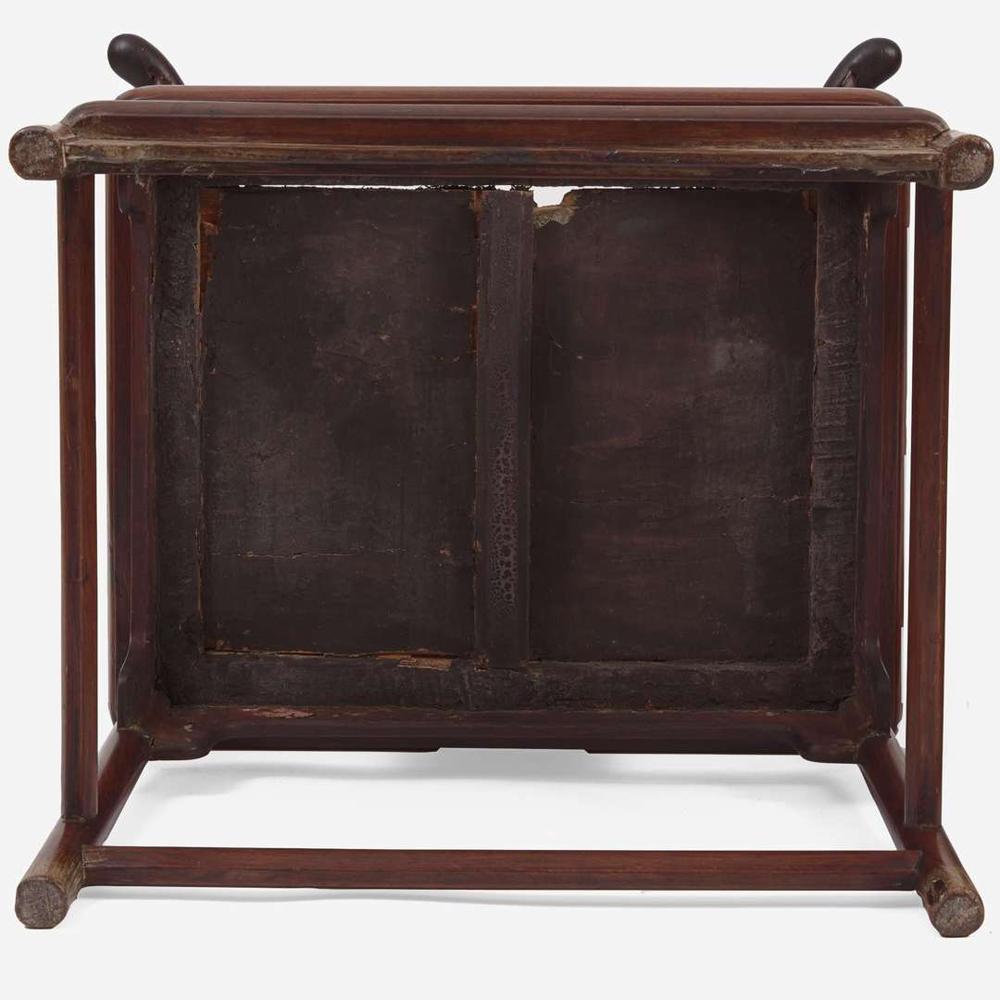 A pair of Chinese huanghuali armchairs, Sichutou Guanmaoyi 黄花梨四出頭官帽椅一對 Late Ming to Qing dynasty 晚明或清