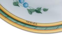 An Hermès Toucans Porcelain Tea Service