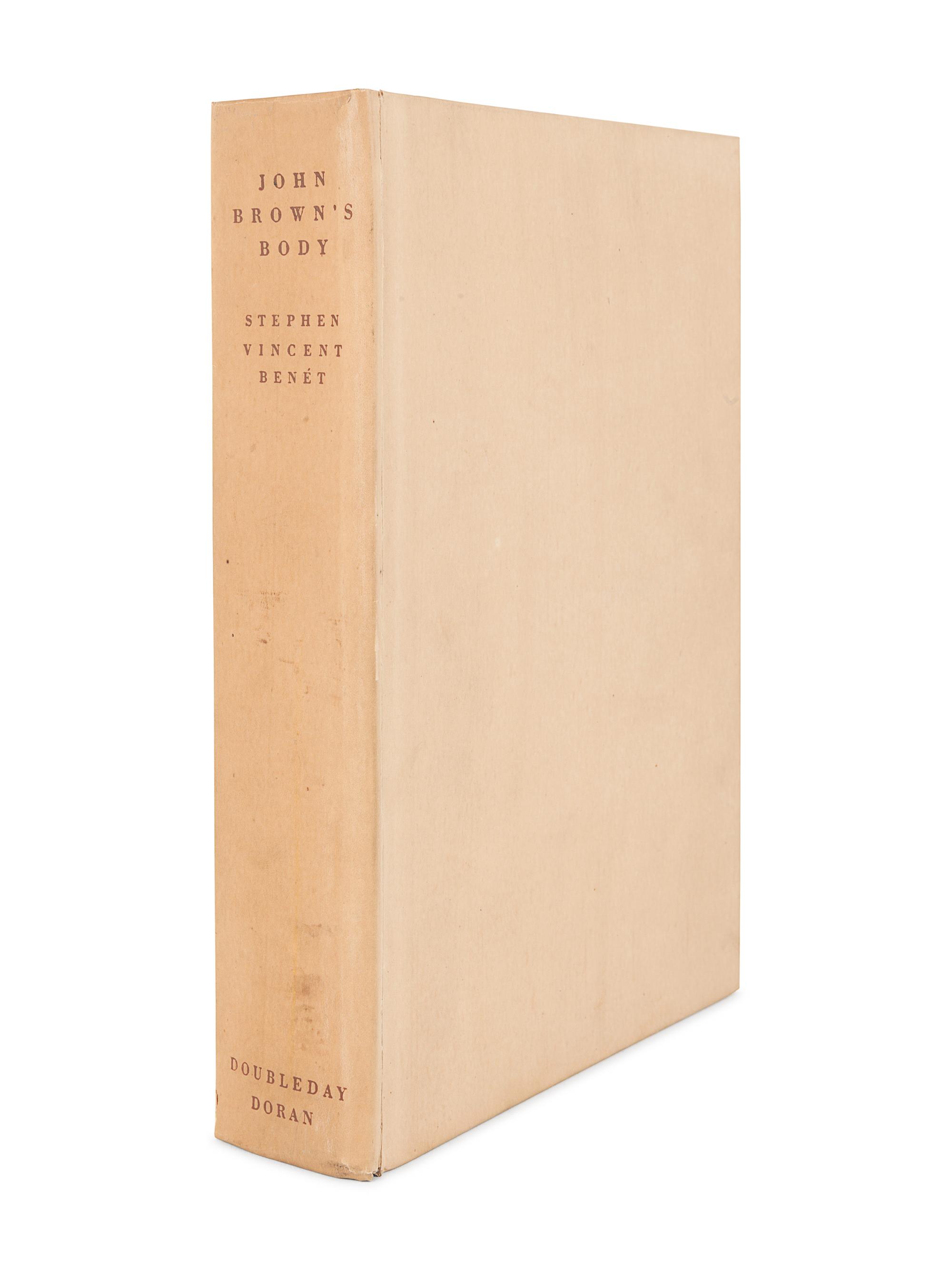 BENET, Stephen Vincent (1898-1943). John Brown’s Body . Garden City: Doubleday, Doran and Company, Inc., 1928.