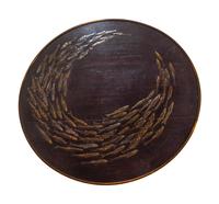 A Lacquered Fish Motif Table Retailed by Holly Hunt