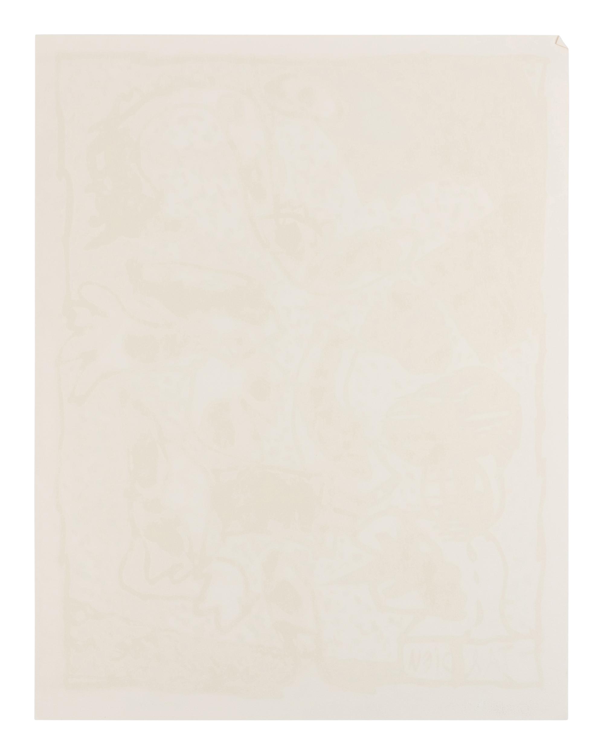 Tardieu, Dame Taride, Taches d'exclamation, Quatre arrondissements, and Le Layetier (5 works), ca. 1982-1990