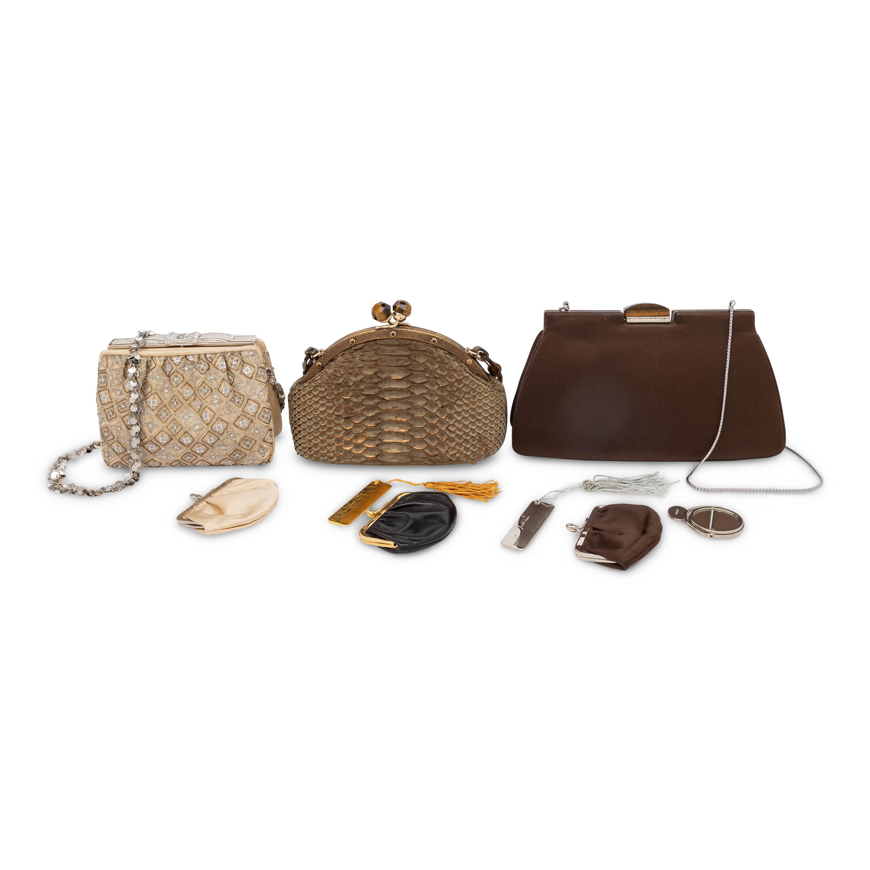 Judith Leiber, Three Evening Bags