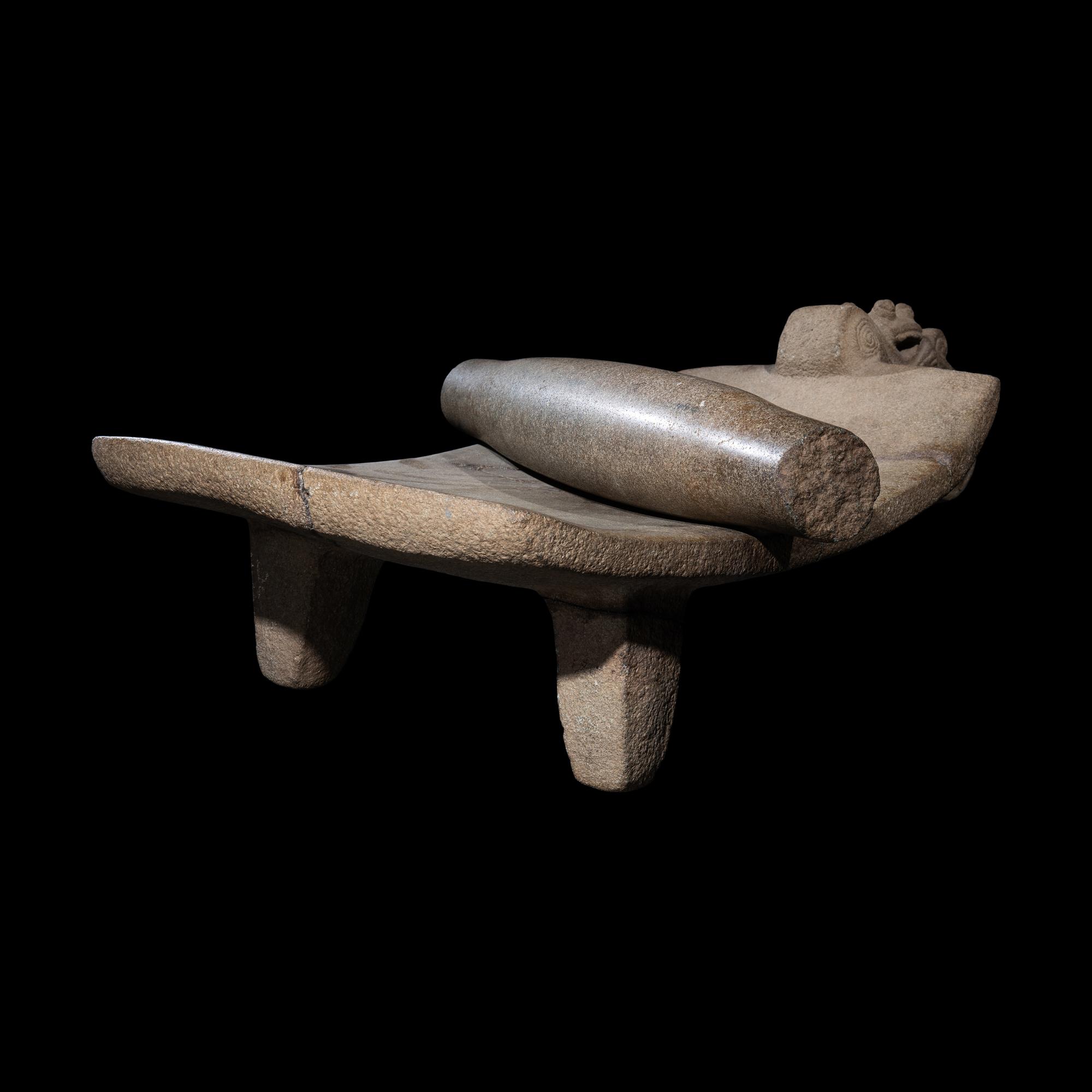A Chorotegan Basalt Metate