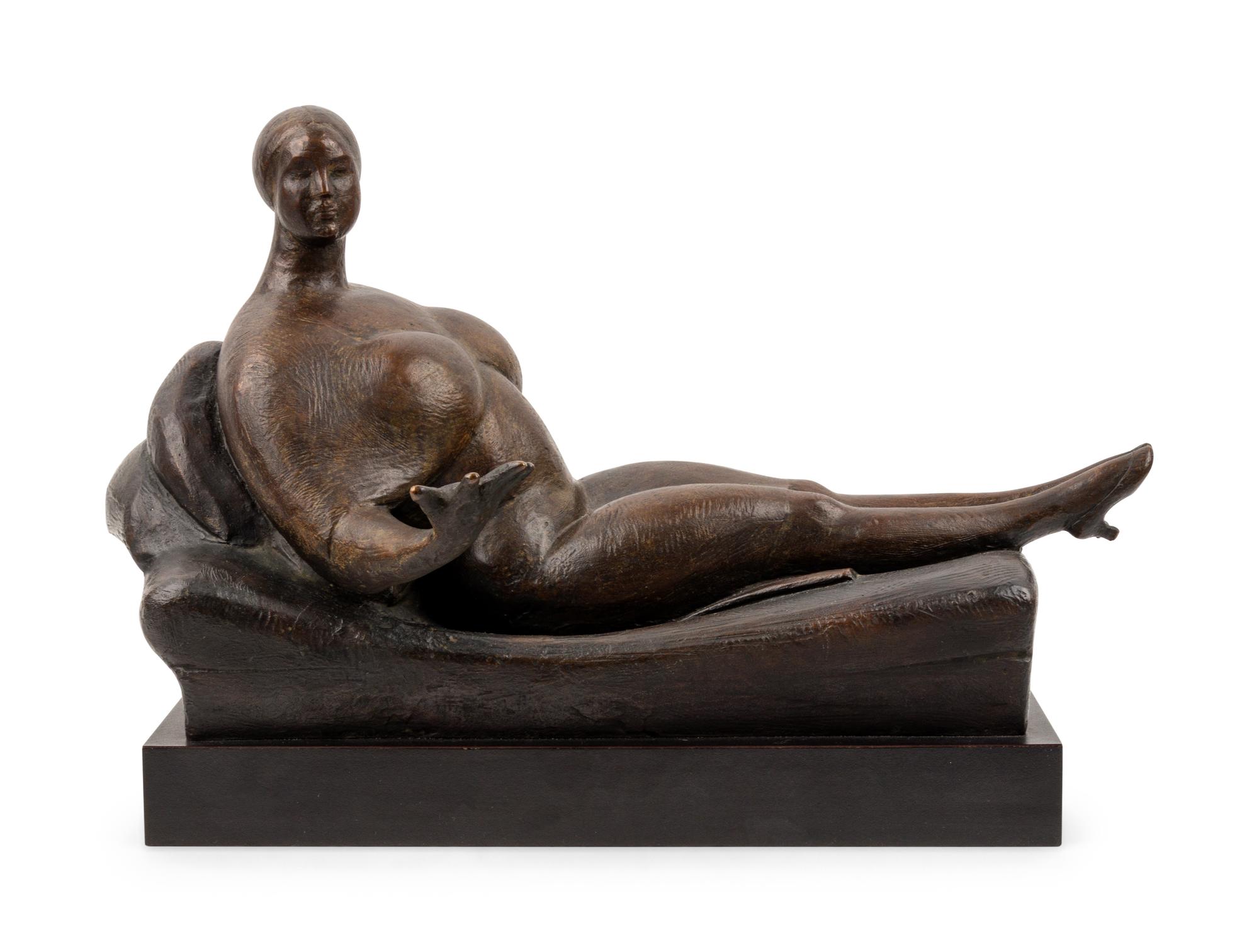 Woman on Divan (Woman on Sofa, Woman on a Couch) [LF 69] model circa 1919, revised 1923? (by 1928), cast 1979