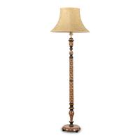 A Kashmiri Lacquer Floor Lamp