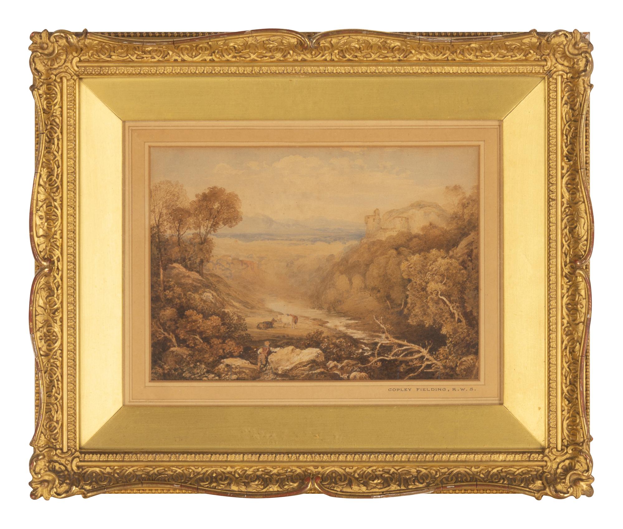 A Group of Three English Watercolors
