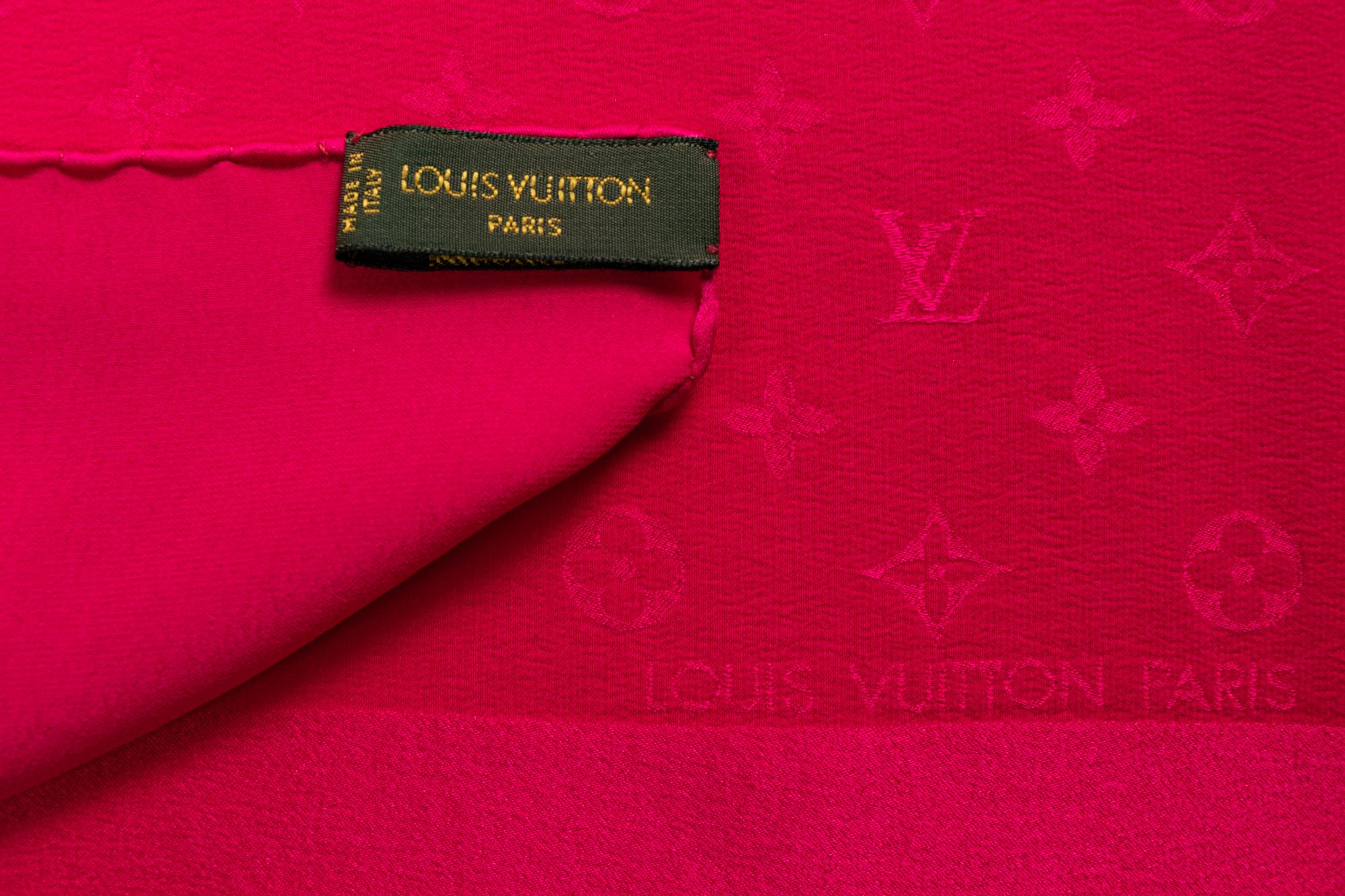 Louis Vuitton Silk Scarf, 2000s