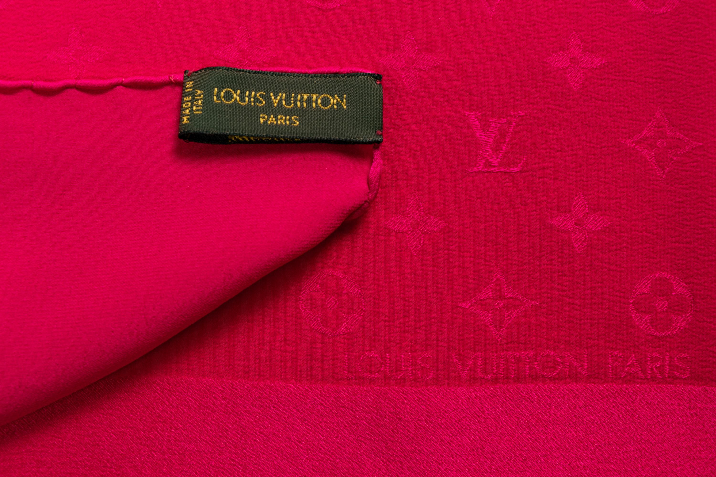 Louis Vuitton Silk Scarf, 2000s