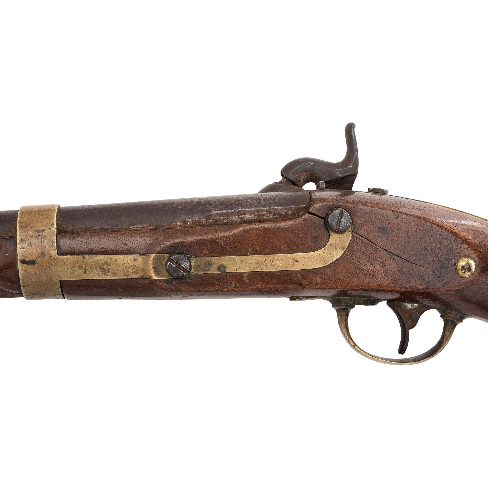 Tack Decorated U.S. Model 1842 Pistol by Aston