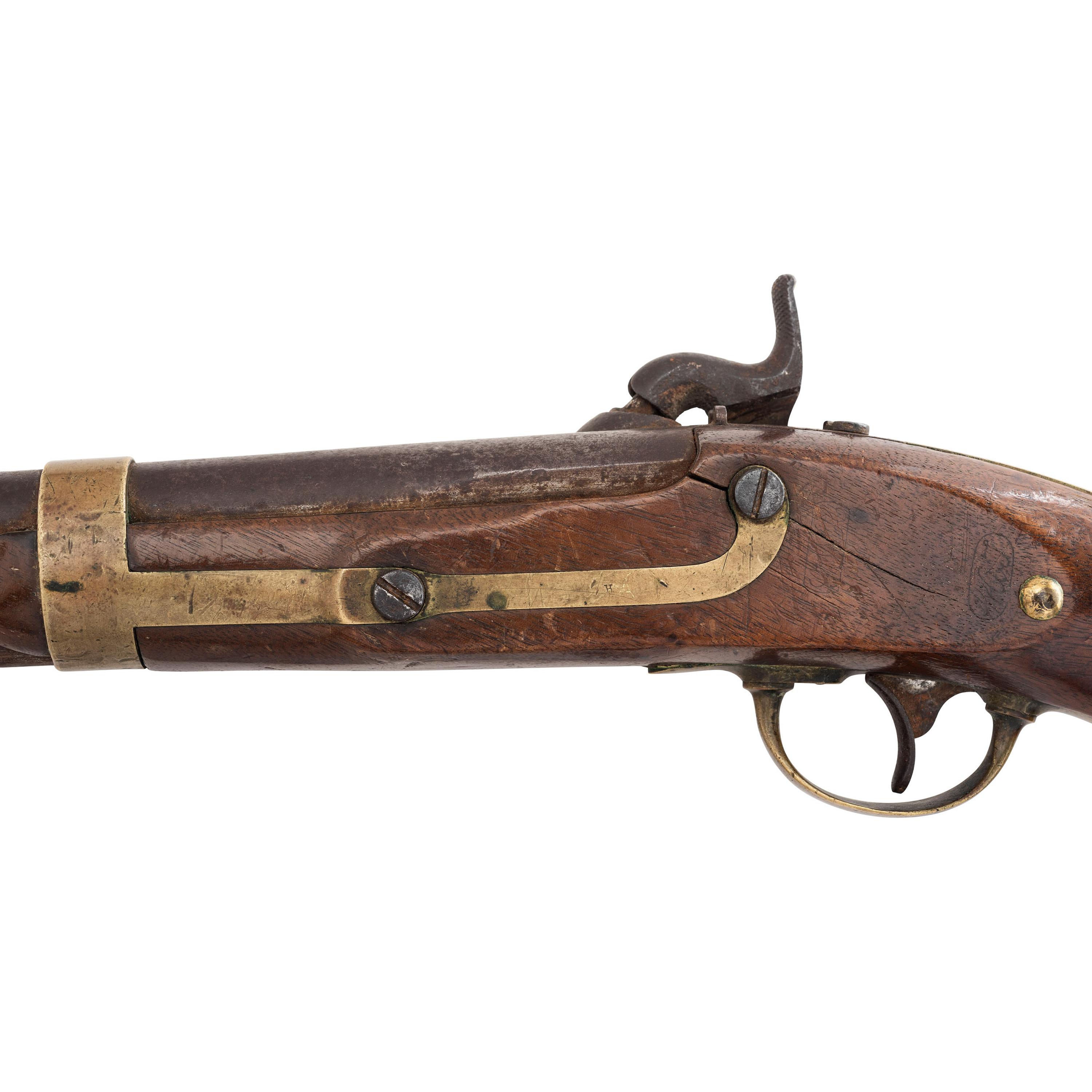 Tack Decorated U.S. Model 1842 Pistol by Aston