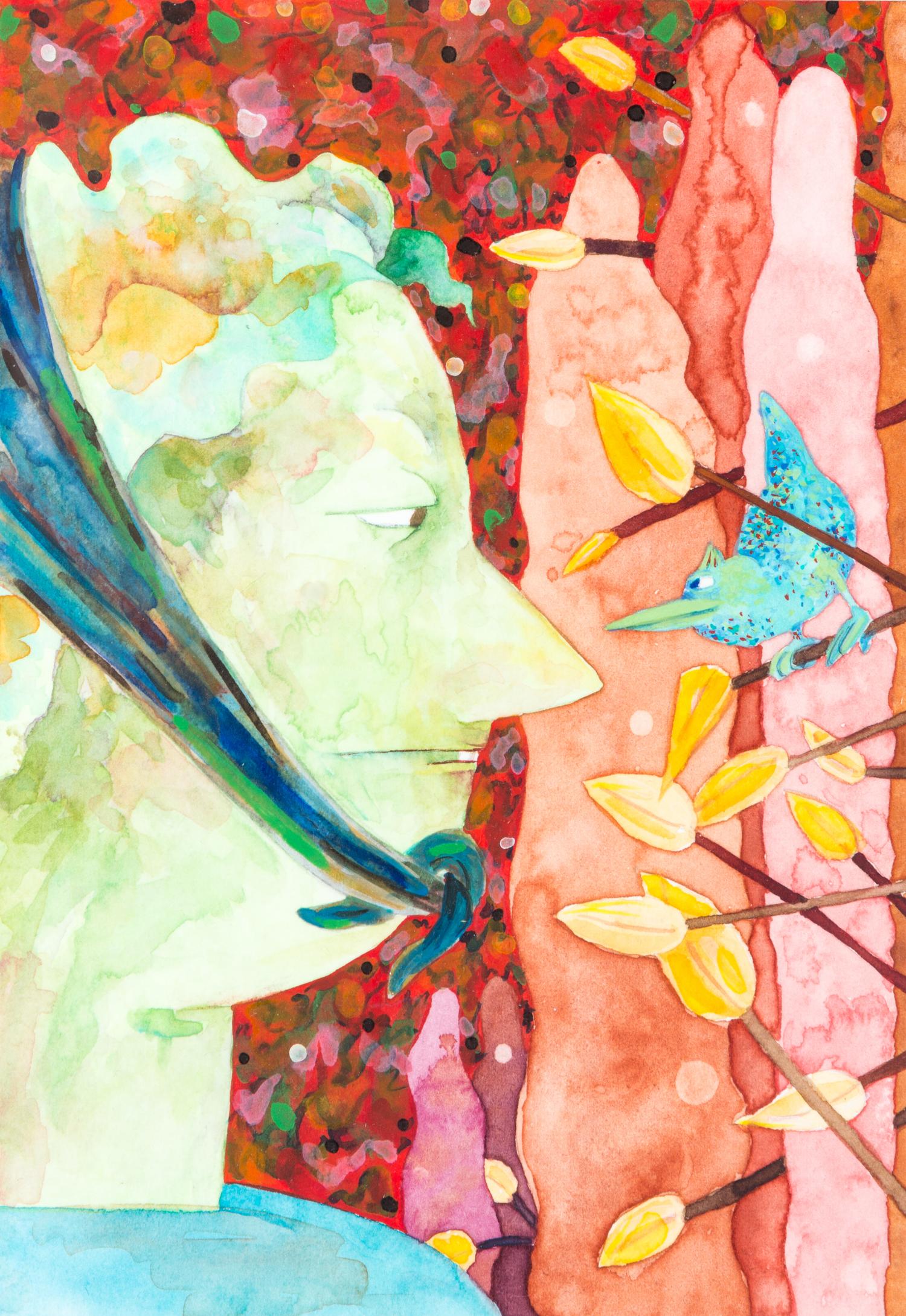 Gladys Nilsson, (American, b. 1940), Measure 4 Measure, 1994, Bird, 2001 and Pynkly Furnashed, 2002