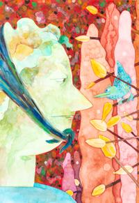 Gladys Nilsson, (American, b. 1940), Measure 4 Measure, 1994, Bird, 2001 and Pynkly Furnashed, 2002