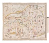 [MAPS & VIEWS]. BURR, David (1803-1876). Atlas of New Yor k. New York: Principal Booksellers, 1838.