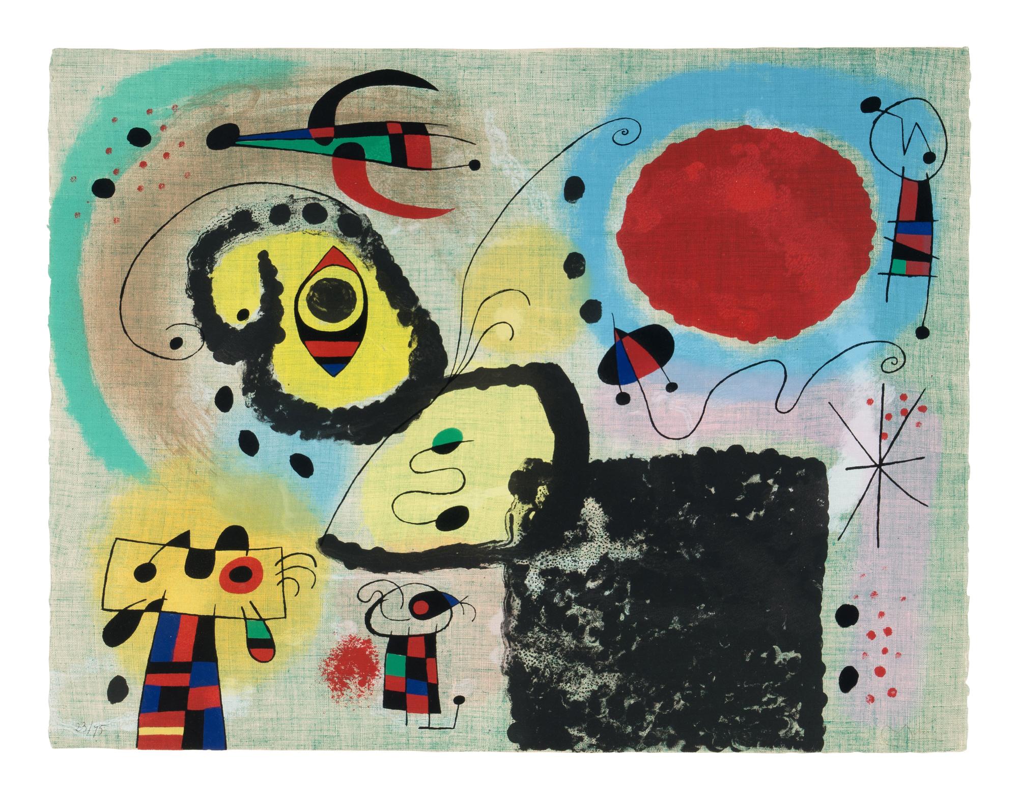 Centennaire pour L'Imprimerie Mourlot , 1953