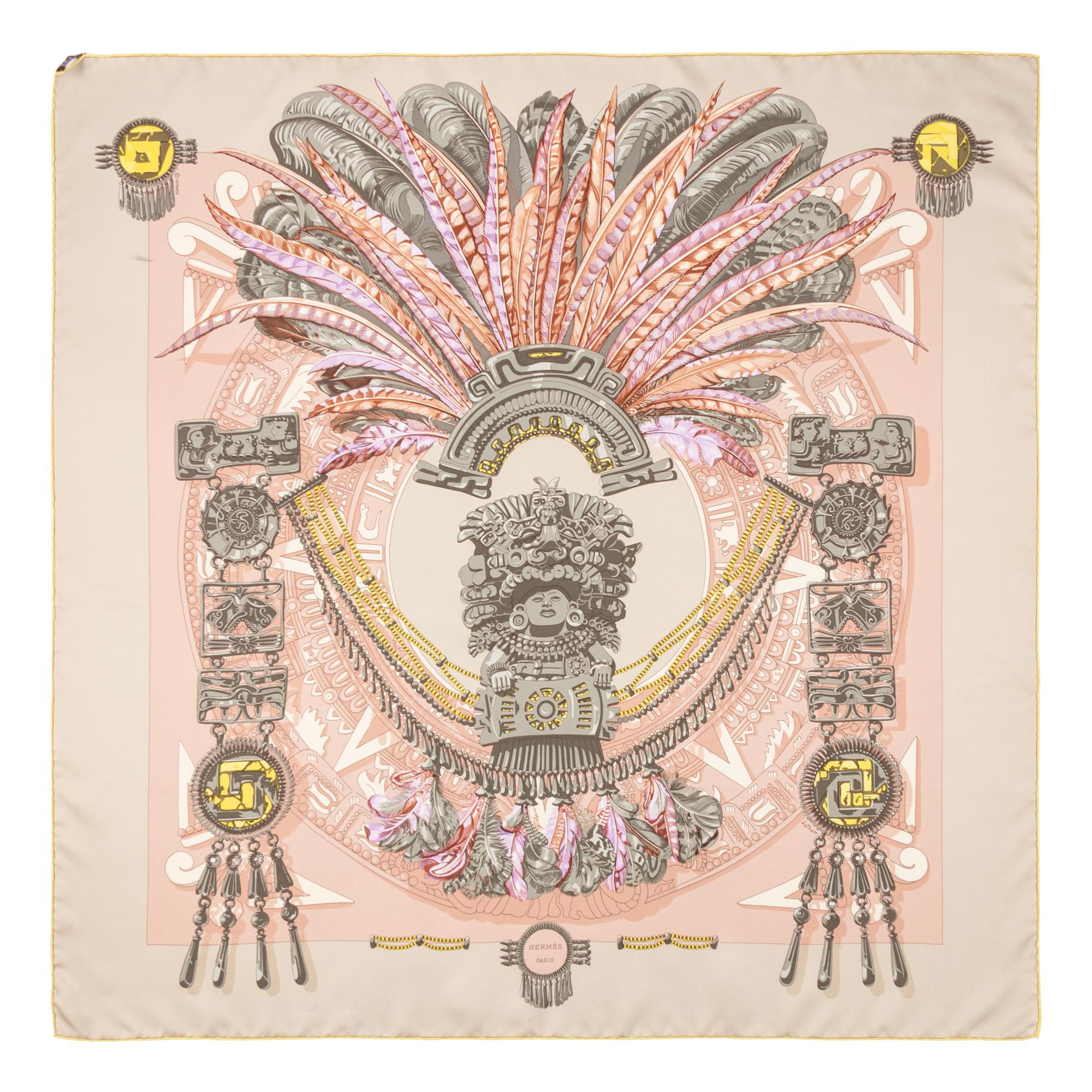 Hermès, Three 90cm Silk Scarves