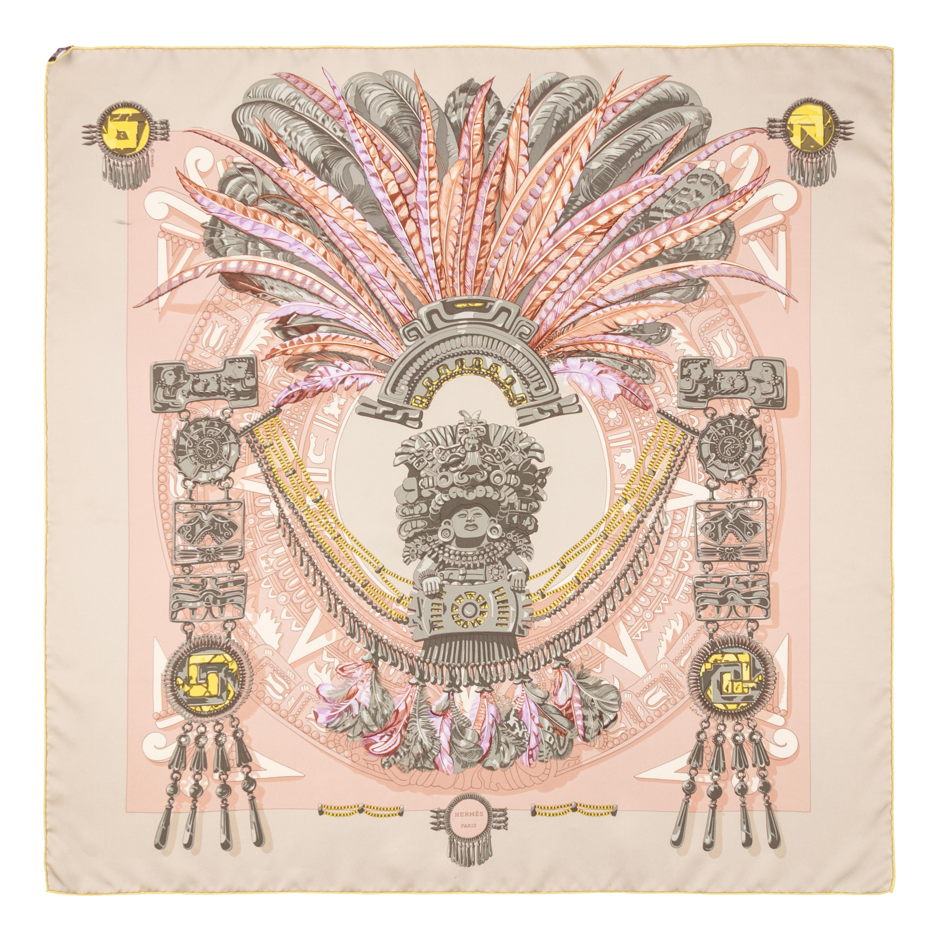 Hermès, Three 90cm Silk Scarves