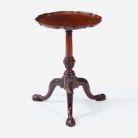 A George II Carved Mahogany Kettle Stand