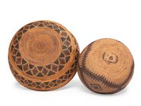 Maidu and Yokut Baskets
