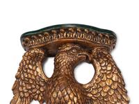 A Set of Four Italian Carved Giltwood Eagle Brackets