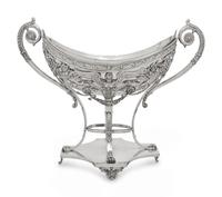 A German Silver Centerpiece Basket