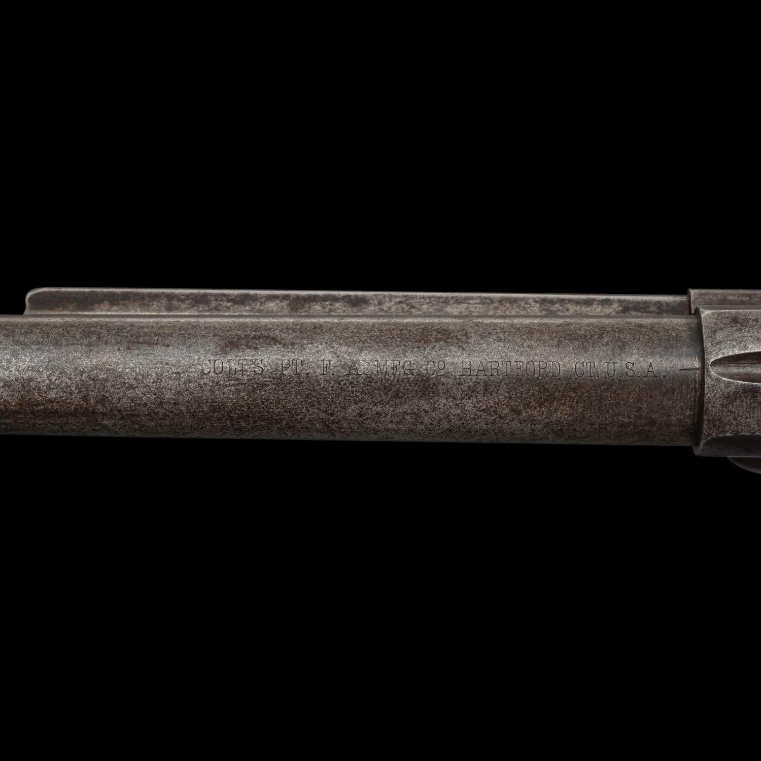 David F Clark Inspected Colt Cavalry Single Action Army Revolver with Kopec Gold Seal Letter