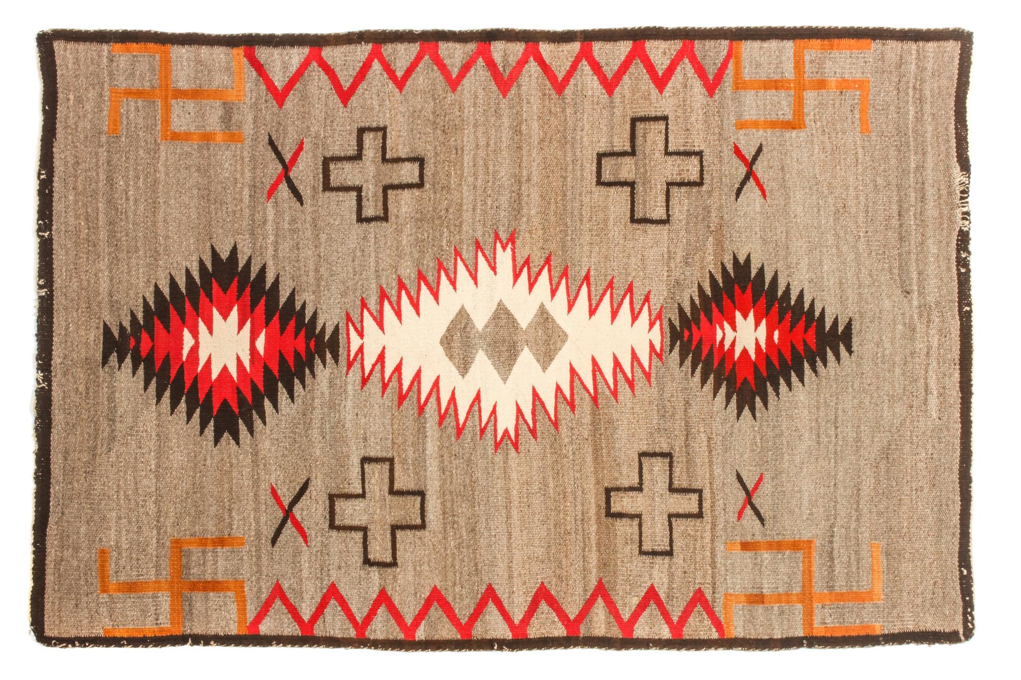 Navajo Regional Rug 53 3/4 x 36 inches