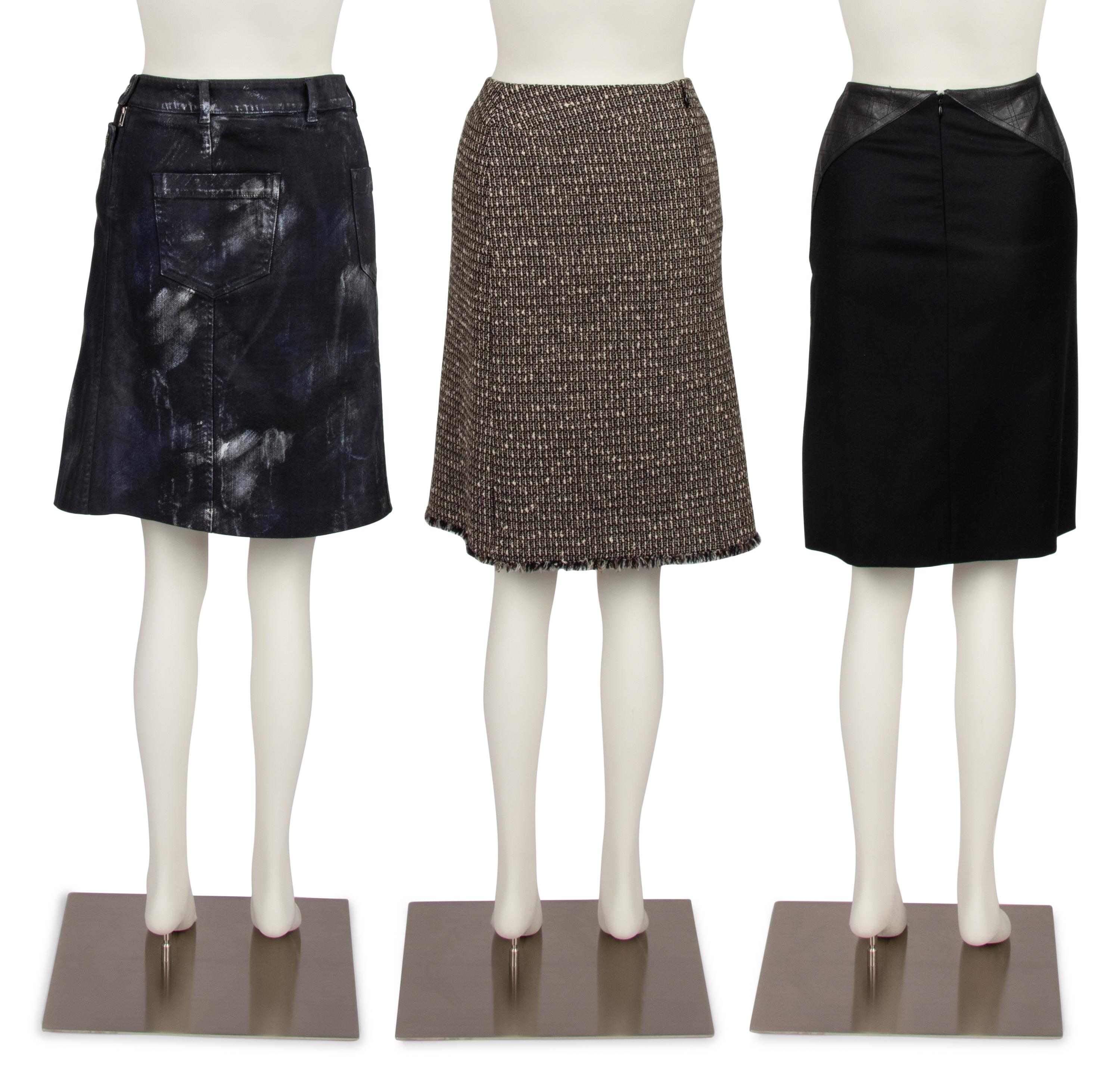 Three Chanel Skirts, 2003-2008