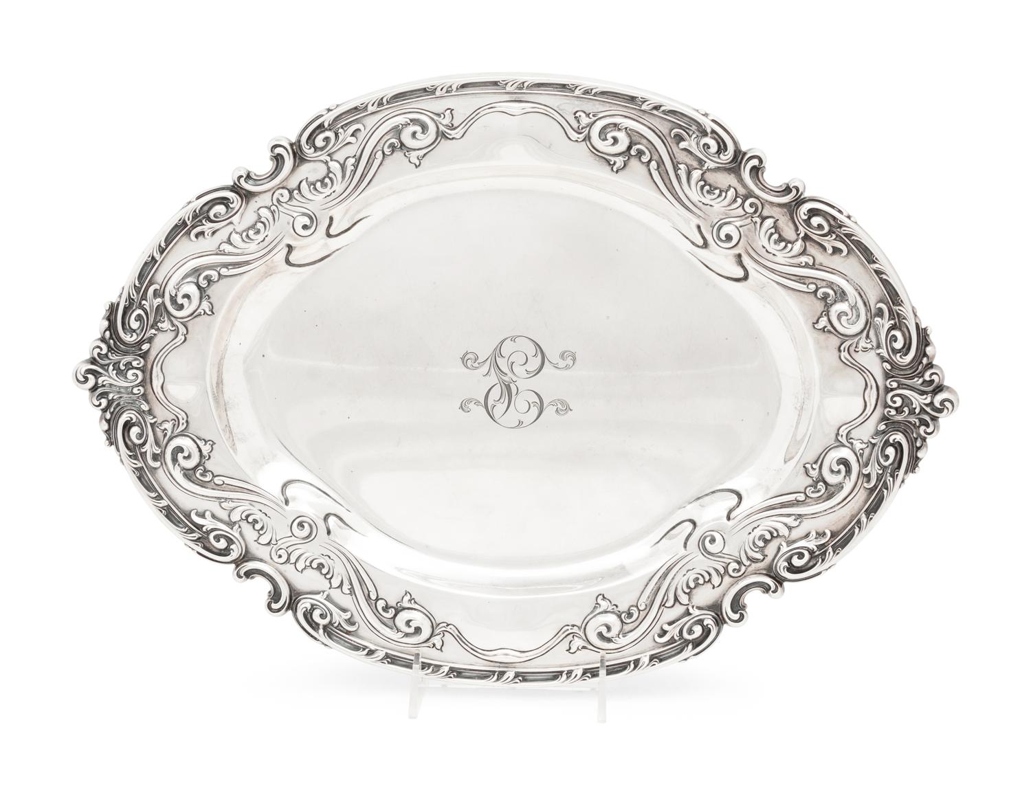 An American Silver Serving Tray