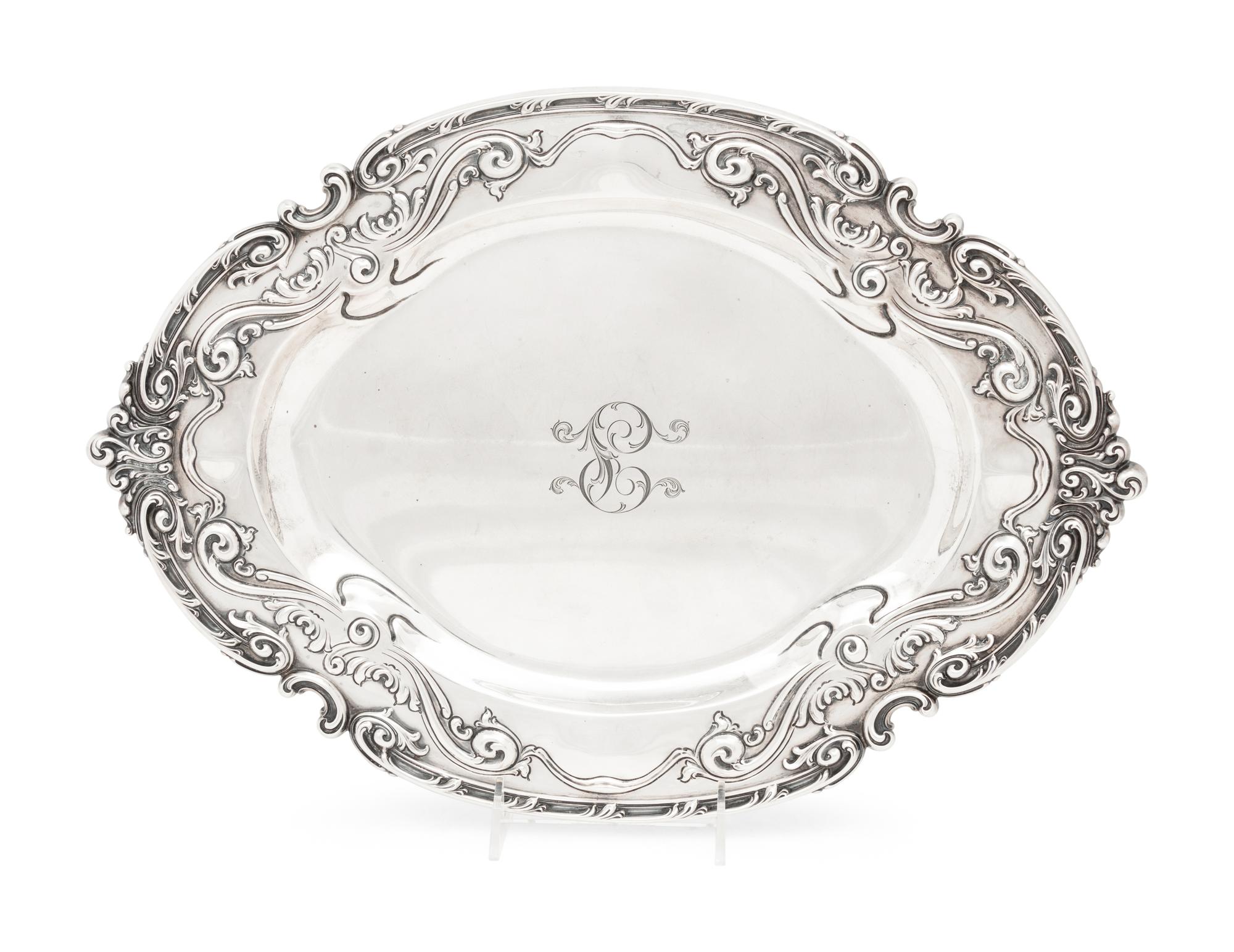 An American Silver Serving Tray