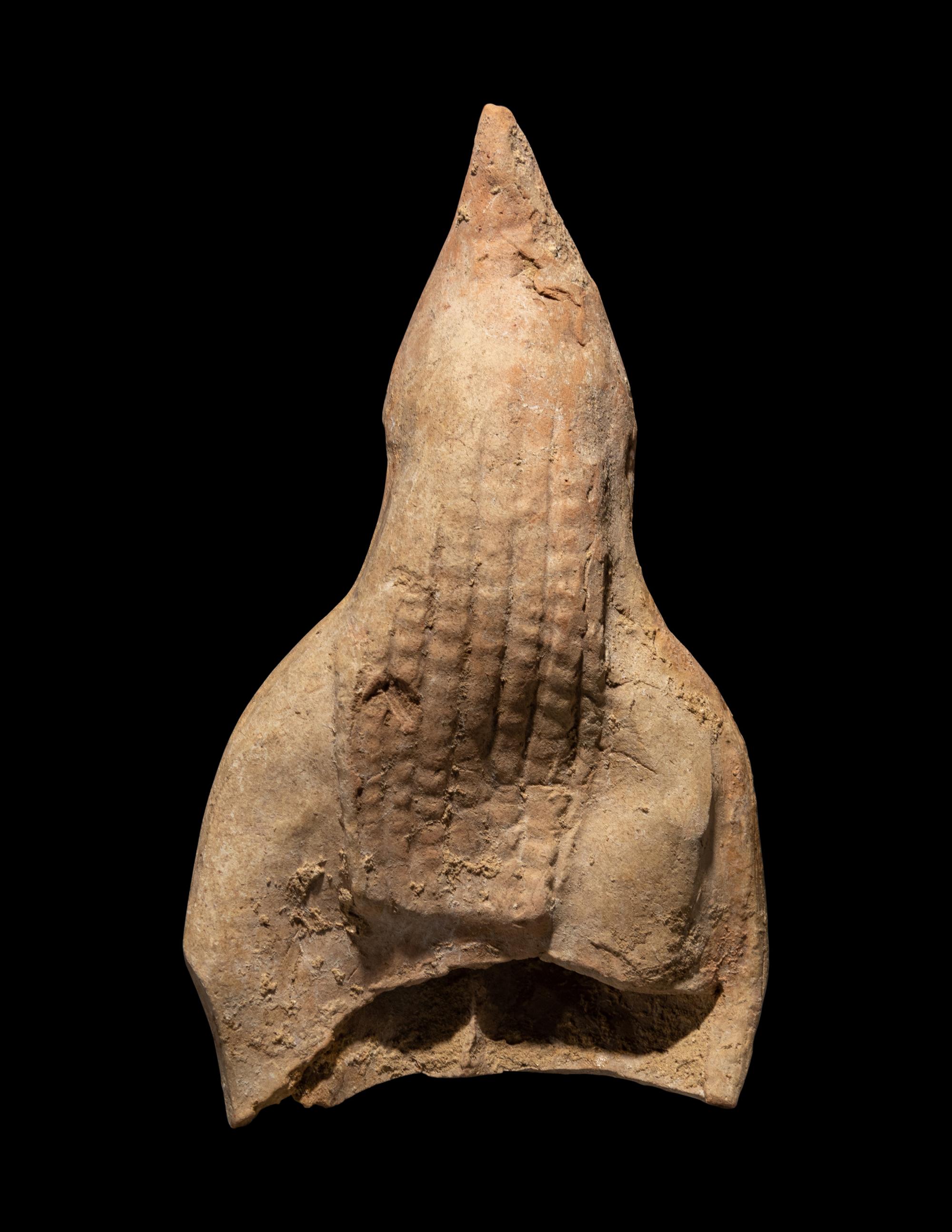 A Greek Terra Cotta Fragmentary Female Figure