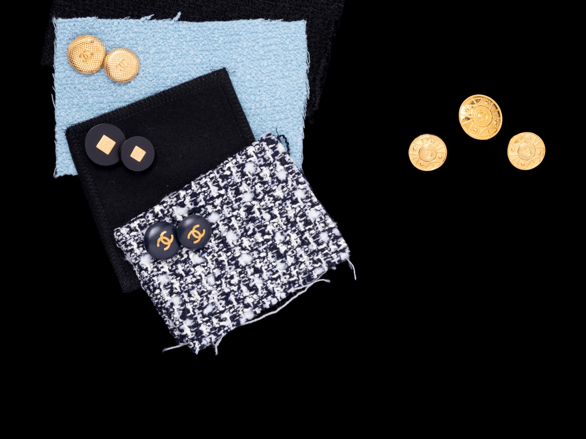 A Collection of 86 Chanel Buttons