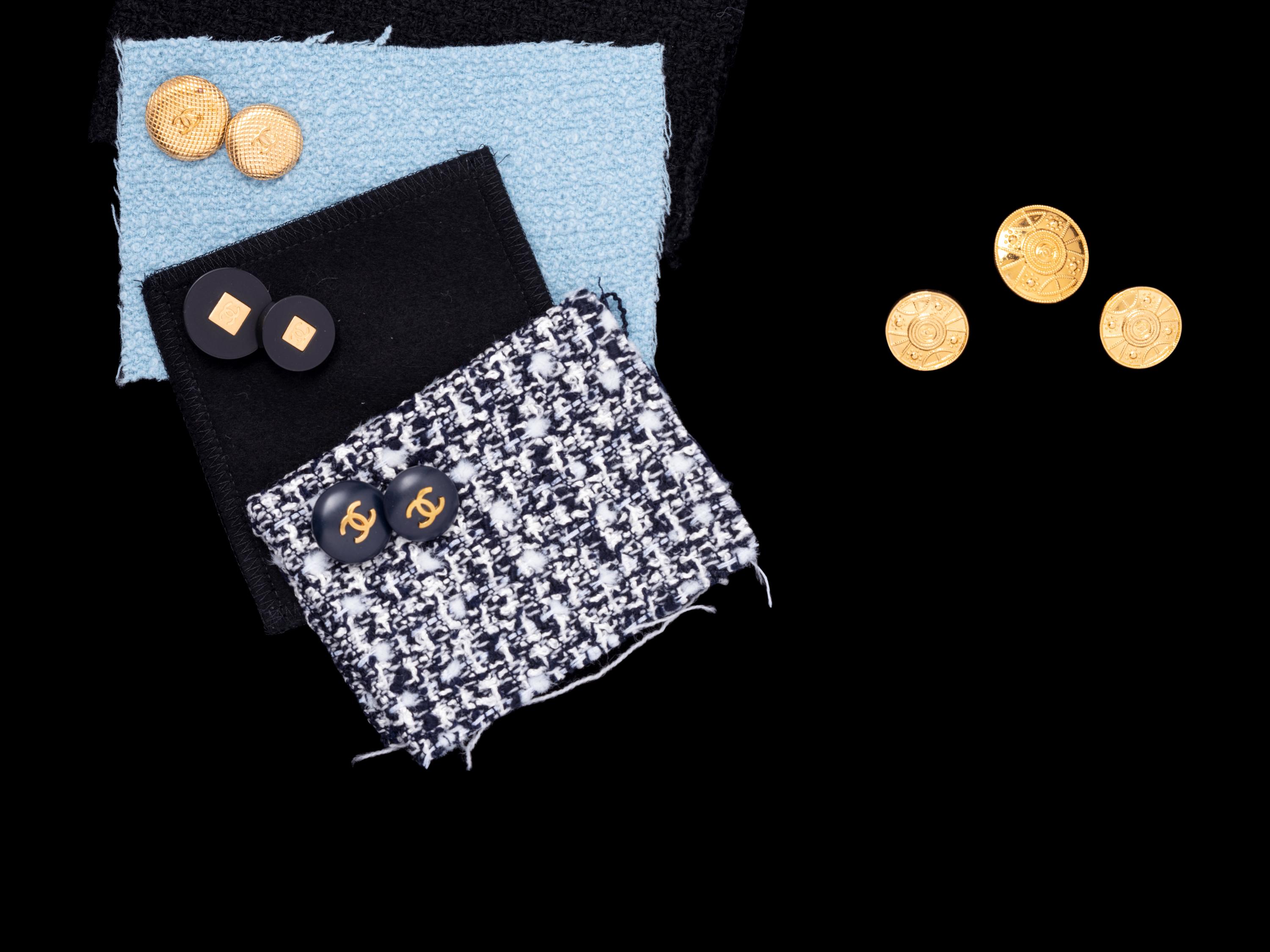 A Collection of 86 Chanel Buttons