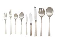 An American Silver Flatware Service