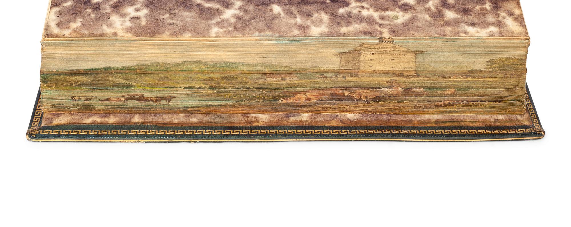 [FORE-EDGE PAINTINGS]: SCOTT, Walter, Sir (1771-1832). Ballads and Lyrical Pieces . Edinburgh: for John Ballantyne and Longman, Hurst, Rees, Orme, and Brown, 1812.