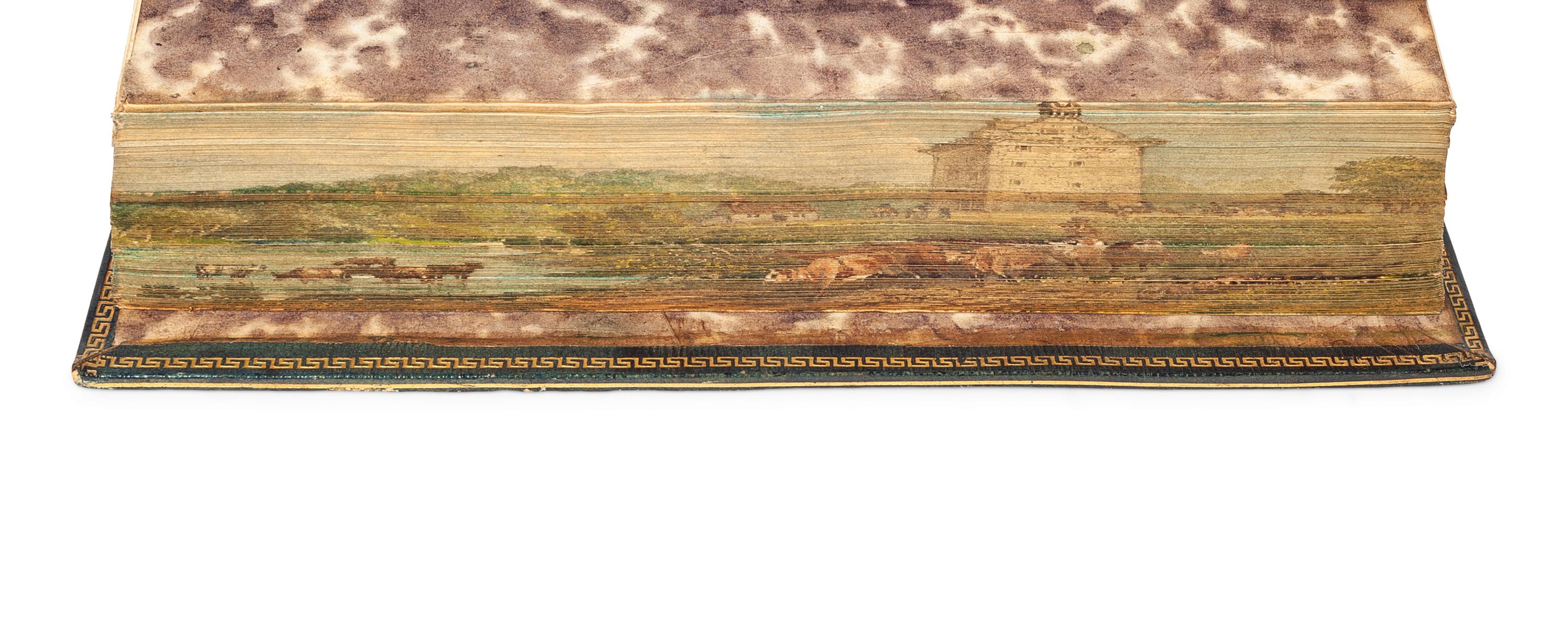 [FORE-EDGE PAINTINGS]: SCOTT, Walter, Sir (1771-1832). Ballads and Lyrical Pieces . Edinburgh: for John Ballantyne and Longman, Hurst, Rees, Orme, and Brown, 1812.