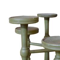 A Multi-Tier Plant Stand 27" W x 27" D x 54.5" H — France, Circa 1900