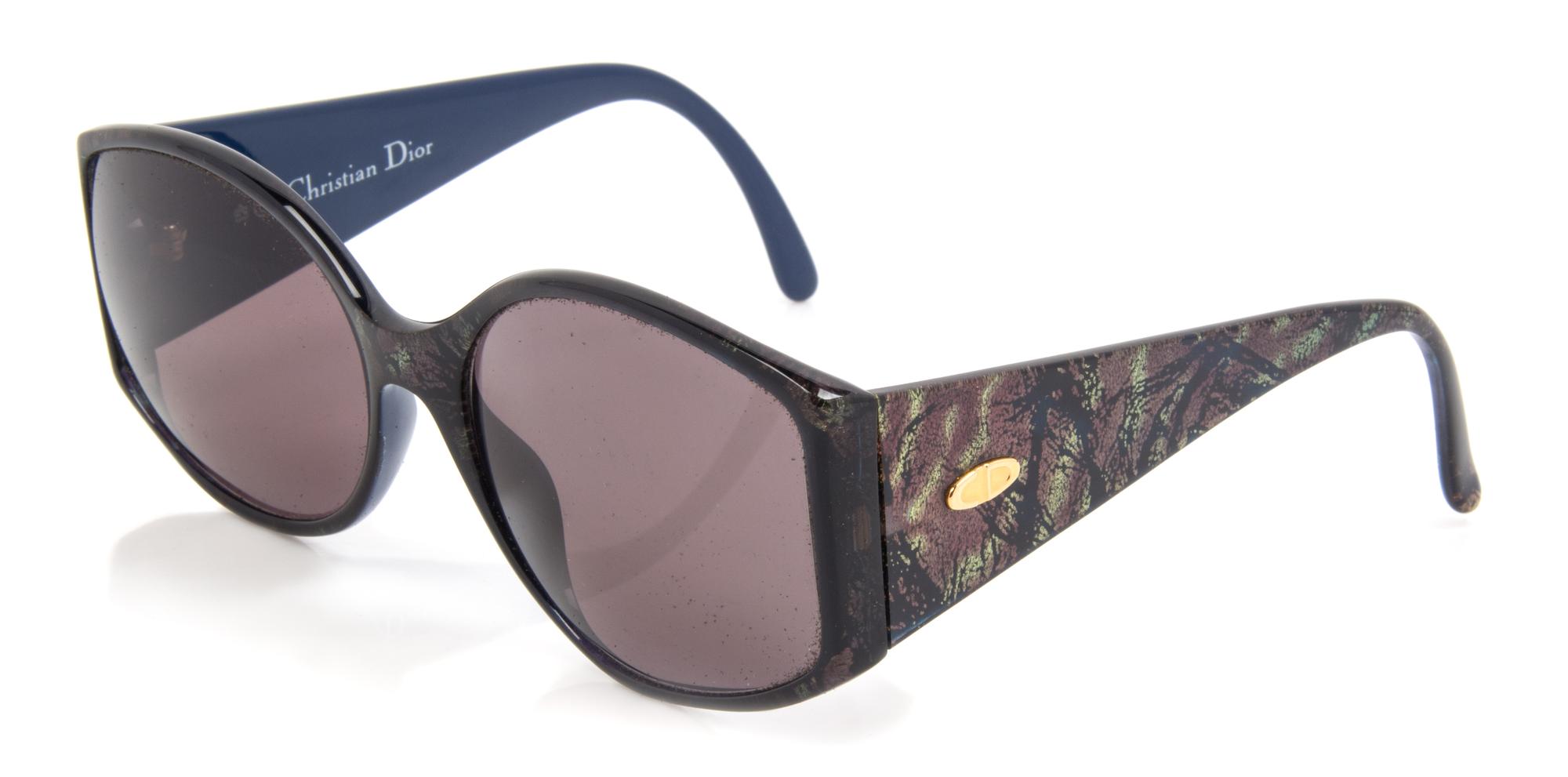 A Pair of Christian Dior Navy Sunglasses,