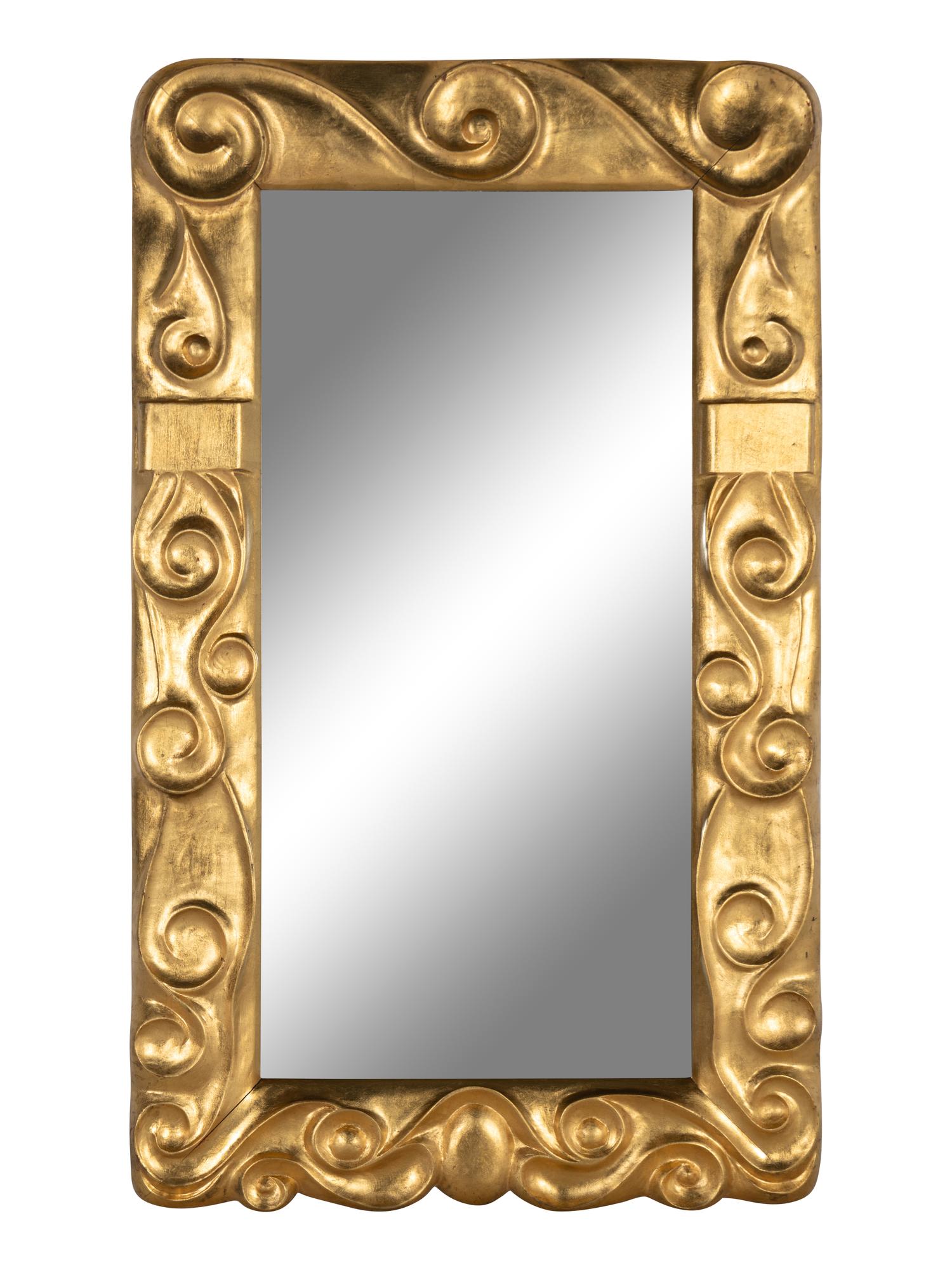 A Large Giltwood Mirror