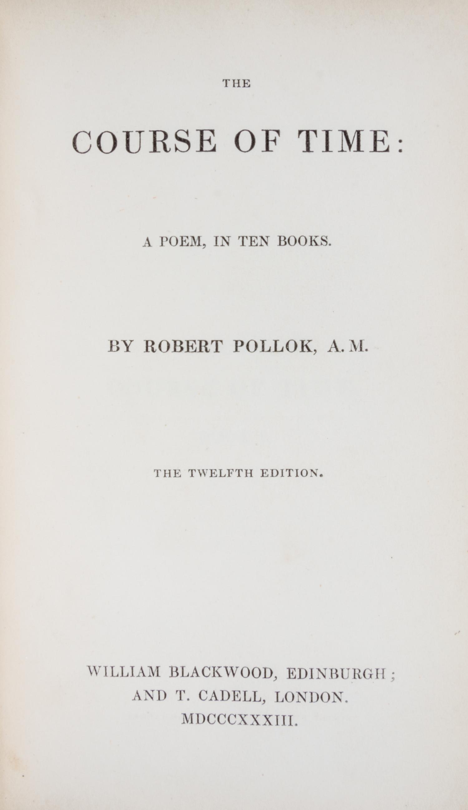 (BAYNTUN) FORSTER, JOHN. The Life and Times of Oliver Goldsmith. London, 1854. 2 vols.