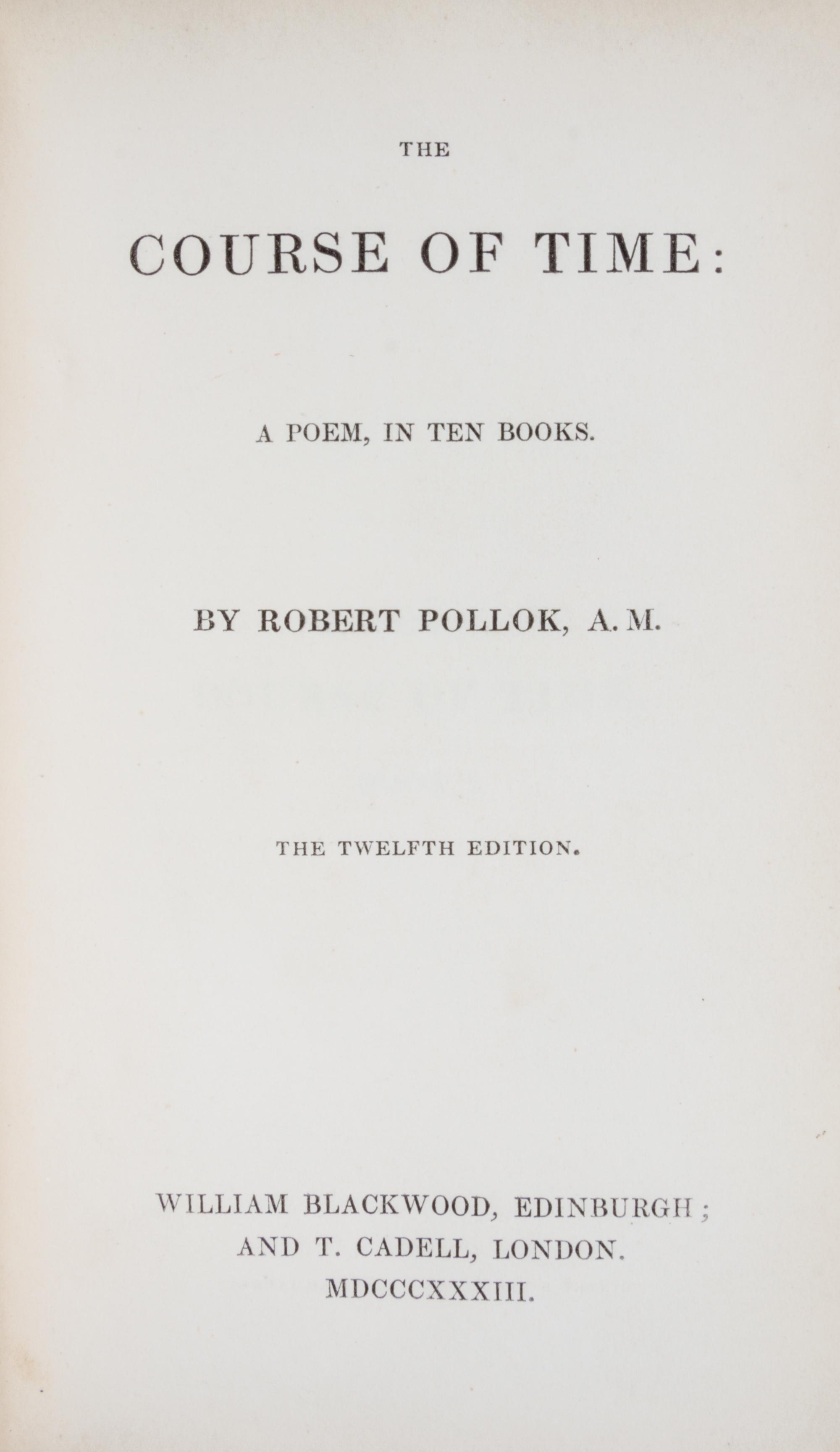 (BAYNTUN) FORSTER, JOHN. The Life and Times of Oliver Goldsmith. London, 1854. 2 vols.