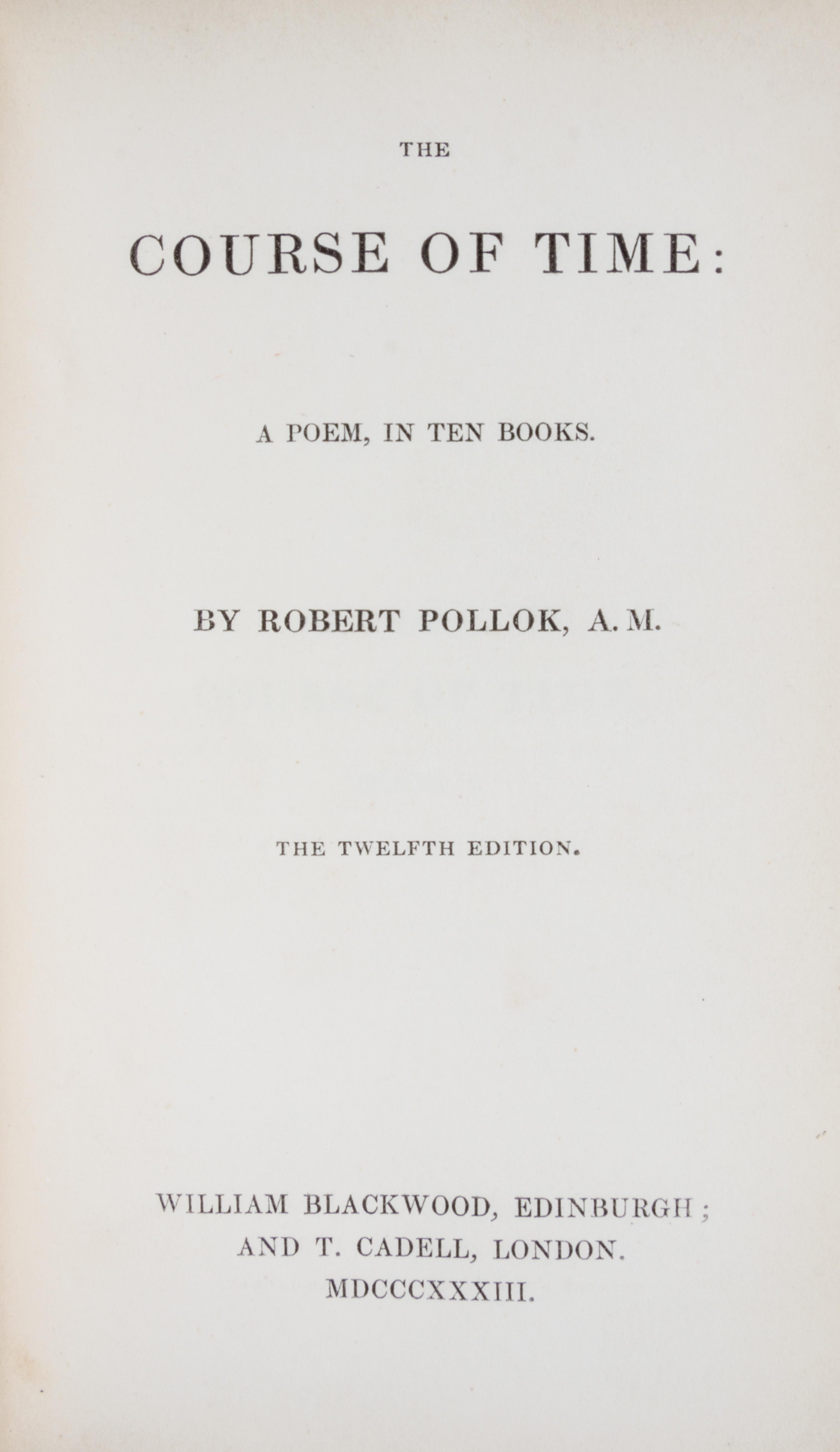 (BAYNTUN) FORSTER, JOHN. The Life and Times of Oliver Goldsmith. London, 1854. 2 vols.