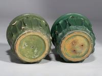 Two Matte Glazed Architectural Jardinières, 1905